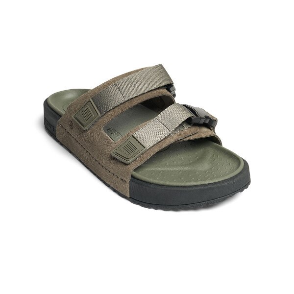 No. 70 Two Strap Sandal in Olive